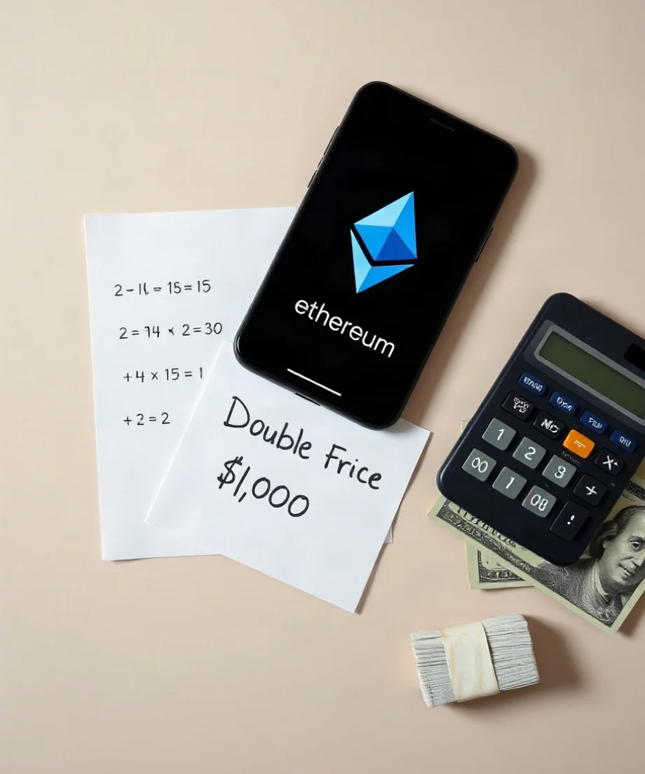 What ETH Price Would Turn $500 Into $1,000?
